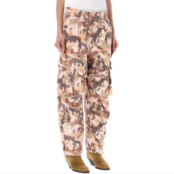 ISABEL MARANT Elore camouflage cargo pants - Picture 5 of 5